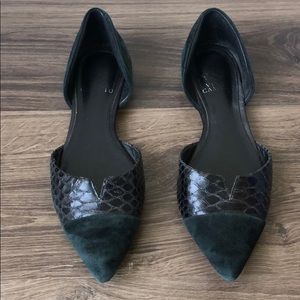 Vince Camuto Halia d’Orsay Pointed Toe Flats